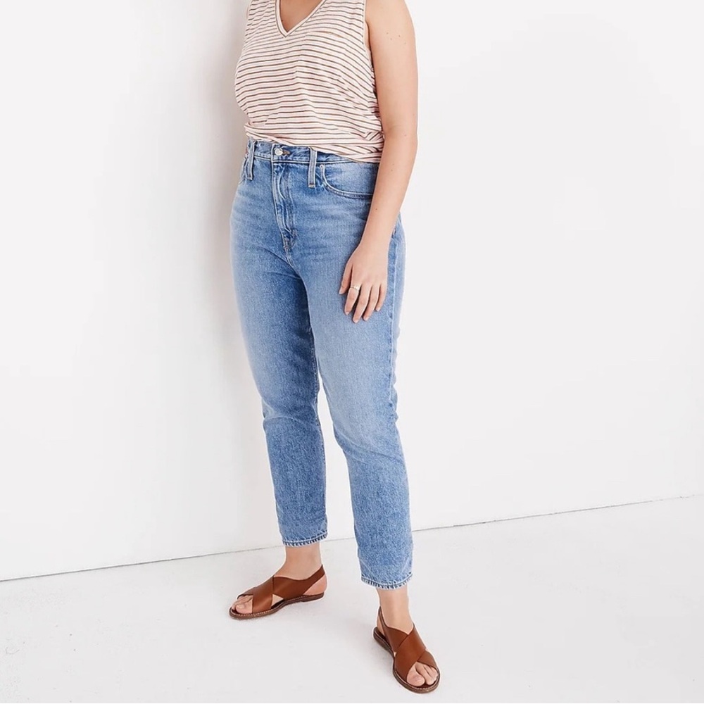 Madewell The Mom Jean | Loose Casual Ankle Pants
